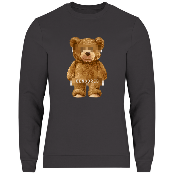Zensierter Teddy - Herren Sweatshirt