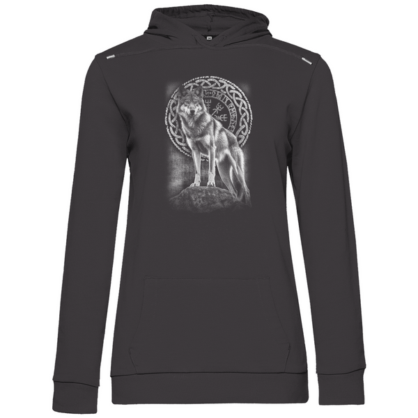 Wächterwolf - Damen Hoodie