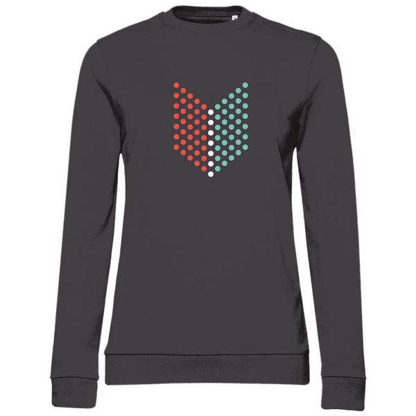 Punktmuster - Damen Sweatshirt