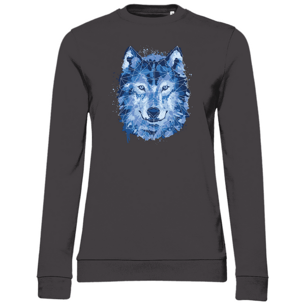 Polygon Wolf - Damen Sweatshirt