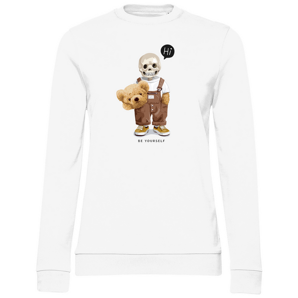 Skelett Teddy - Damen Sweatshirt