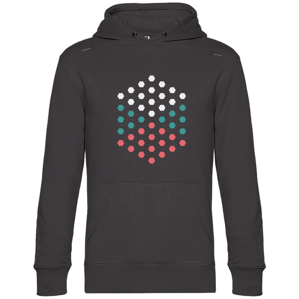 Sechseck Muster - Herren Hoodie