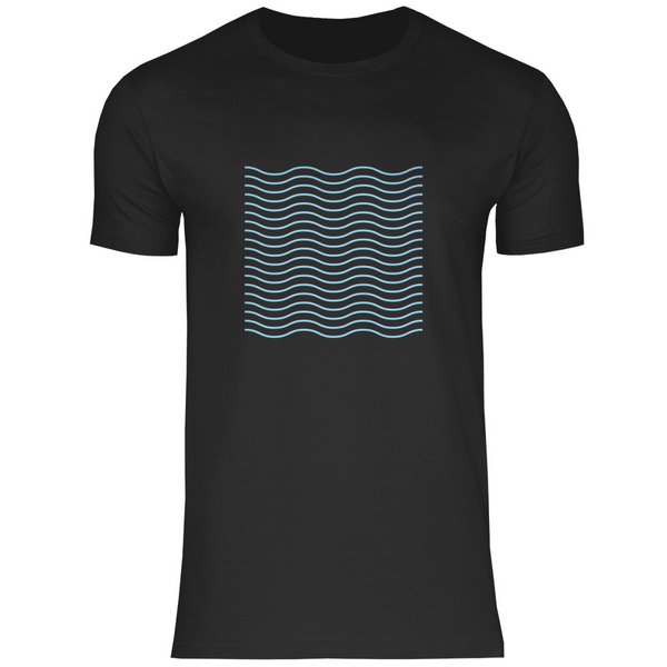Wellenmuster - Herren T-Shirt