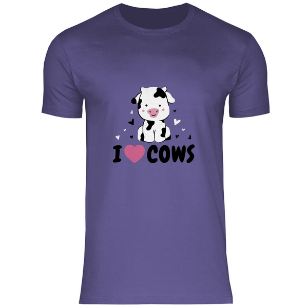 Herz für Kühe - Herren T-Shirt