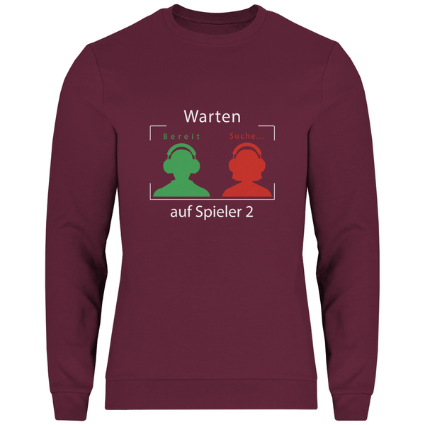 Warten auf Spieler 2 - Herren Sweatshirt