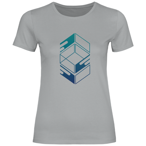 Würfel Illusion - Damen T-Shirt