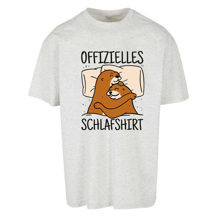Otter Pärchen Oversize Schlafshirt