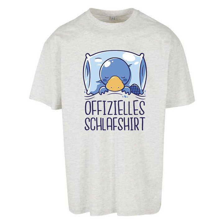 Schnabeltier Oversize Schlafshirt