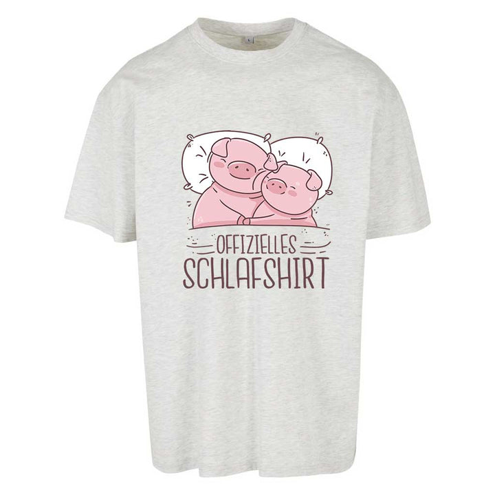 Schweinchen Oversize Schlafshirt