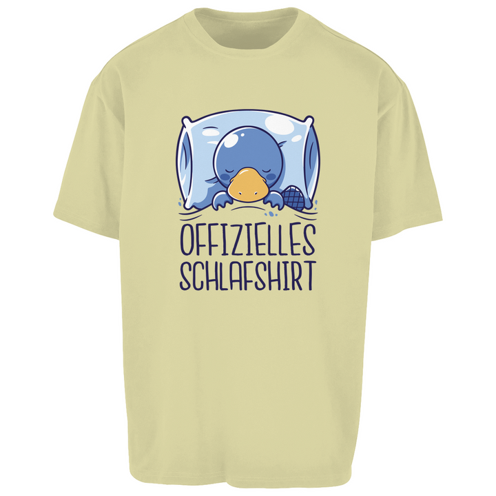 Schnabeltier Oversize Schlafshirt