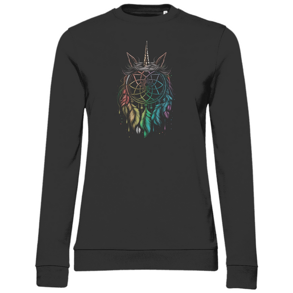 Traumfänger-Einhorn - Damen Sweatshirt