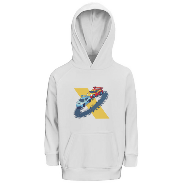 Rennbahn - Premium Bio Kinderhoodie