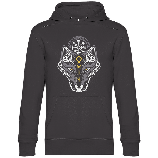 Vegvisir Wolf - Herren Hoodie