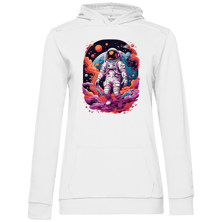 Abenteuer Astronaut - Damen Hoodie - Textilzauber