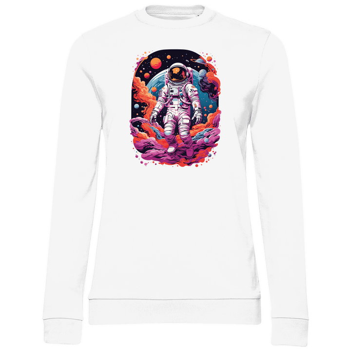 Abenteuer Astronaut - Damen Sweatshirt - Textilzauber