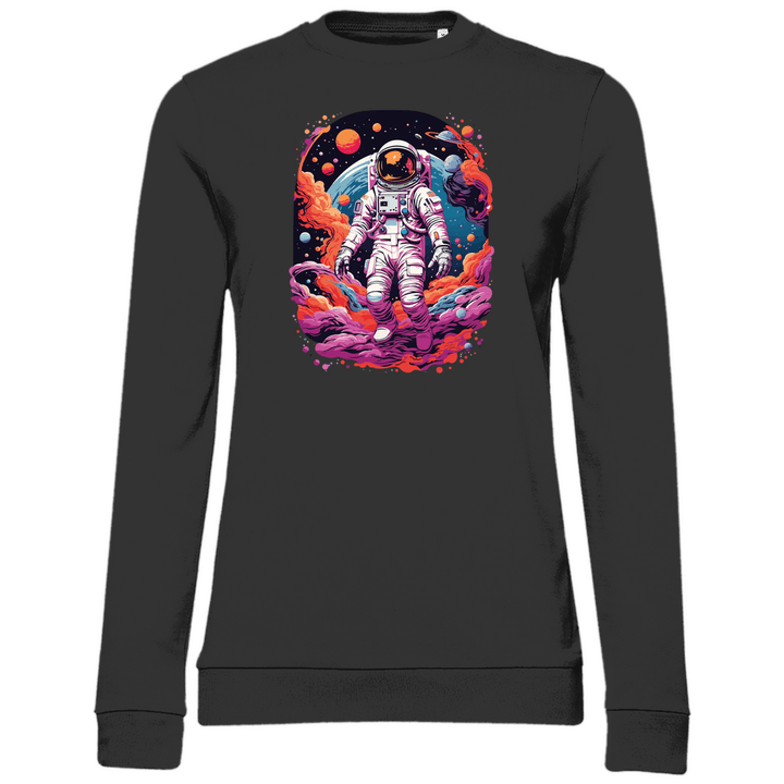 Abenteuer Astronaut - Damen Sweatshirt - Textilzauber