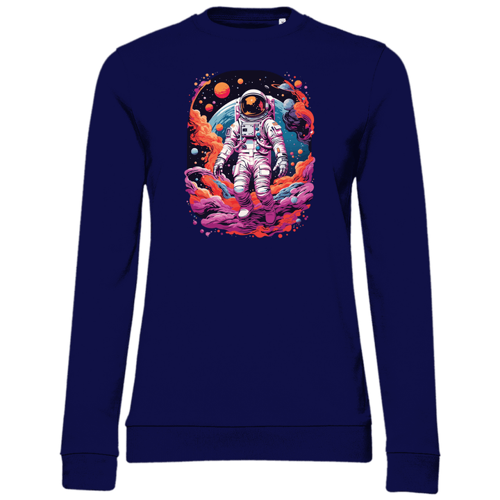 Abenteuer Astronaut - Damen Sweatshirt - Textilzauber