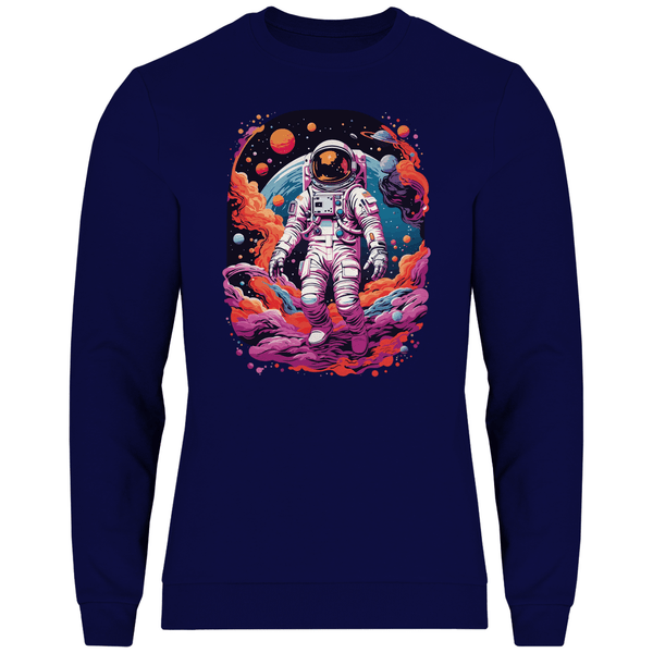 Abenteuer Astronaut - Herren Sweatshirt - Textilzauber