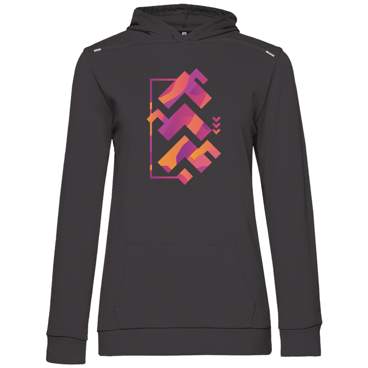 Abstrakte Formen - Damen Hoodie - Textilzauber