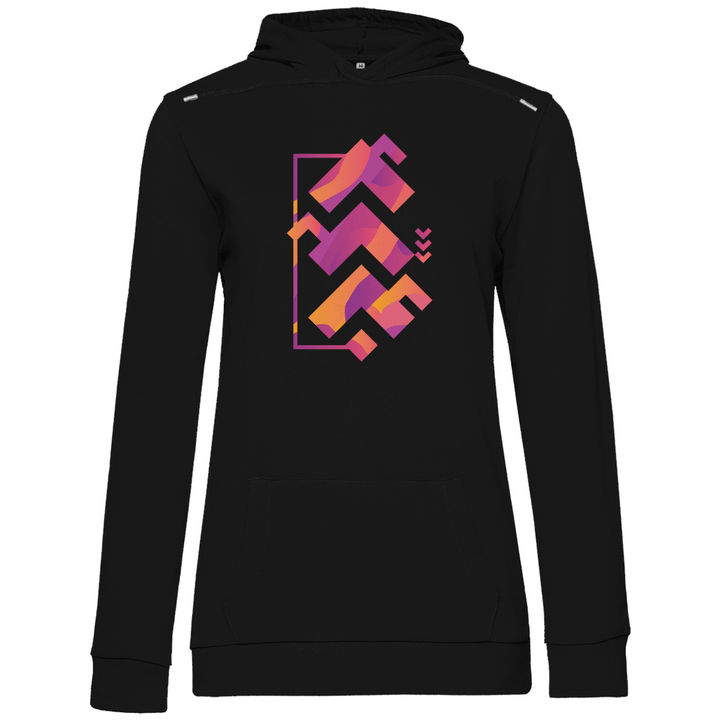 Abstrakte Formen - Damen Hoodie - Textilzauber