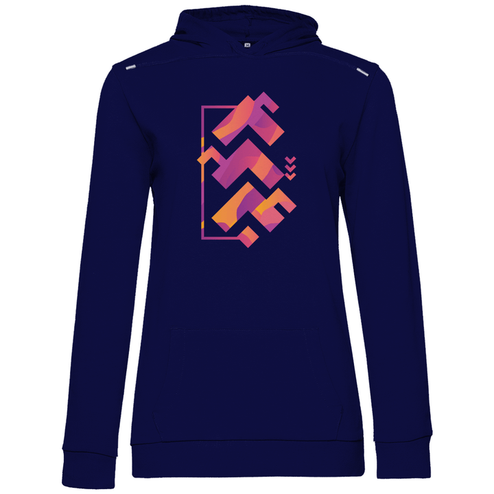 Abstrakte Formen - Damen Hoodie - Textilzauber