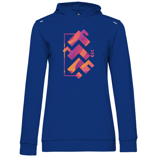 Abstrakte Formen - Damen Hoodie - Textilzauber