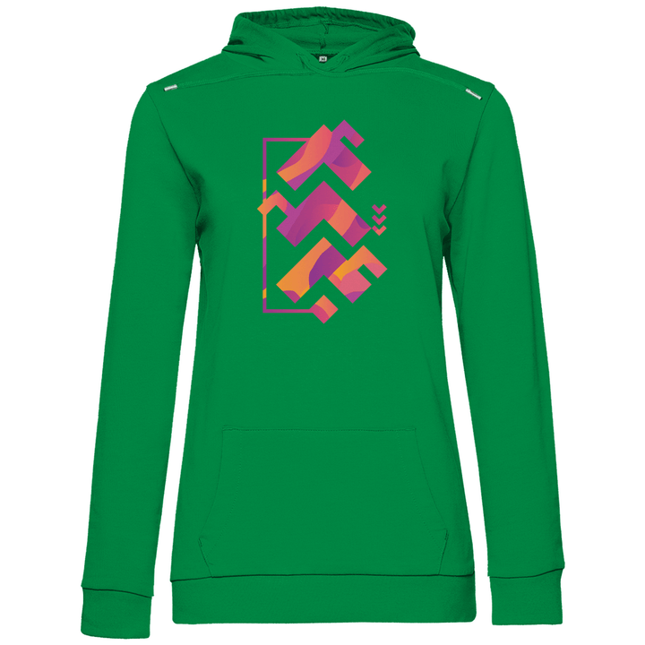 Abstrakte Formen - Damen Hoodie - Textilzauber