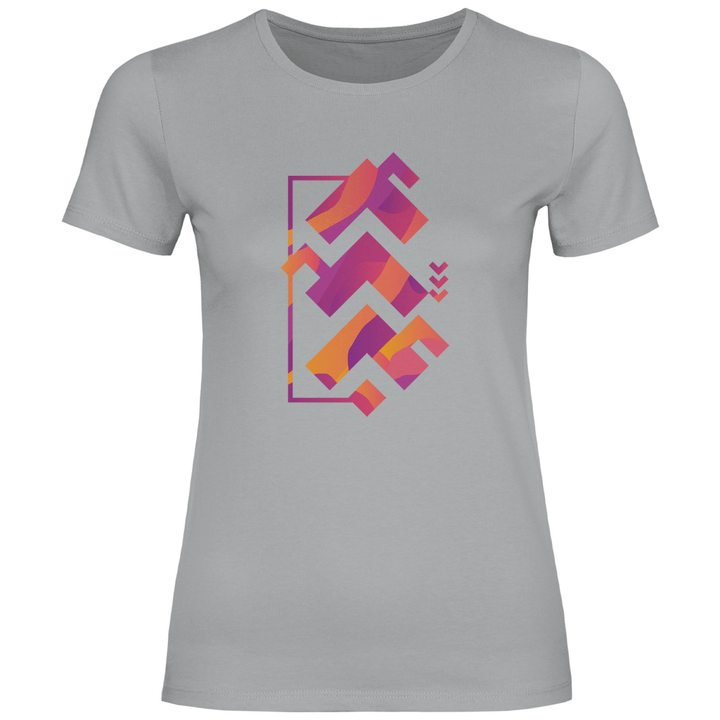 Abstrakte Formen - Damen T - Shirt - Textilzauber