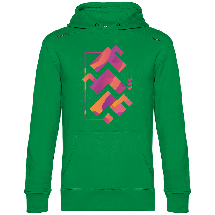 Abstrakte Formen - Herren Hoodie - Textilzauber