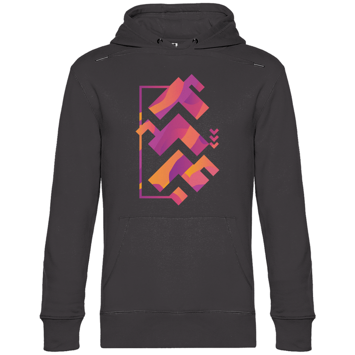 Abstrakte Formen - Herren Hoodie - Textilzauber