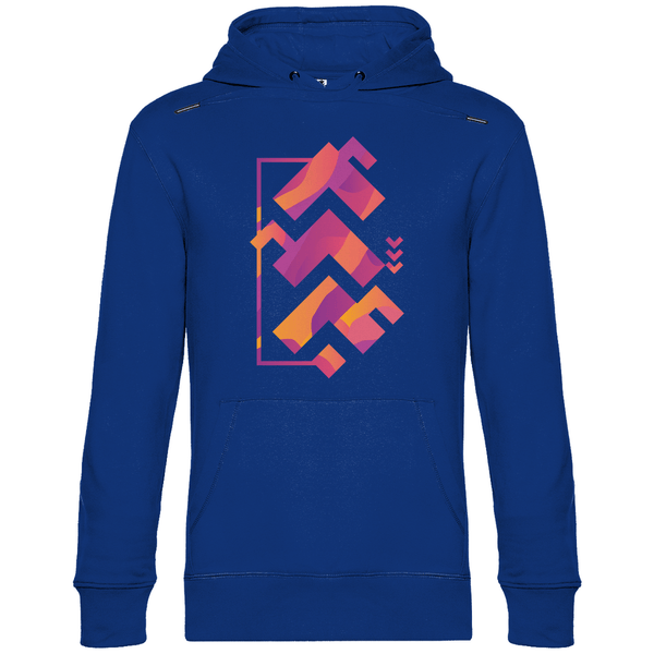 Abstrakte Formen - Herren Hoodie - Textilzauber