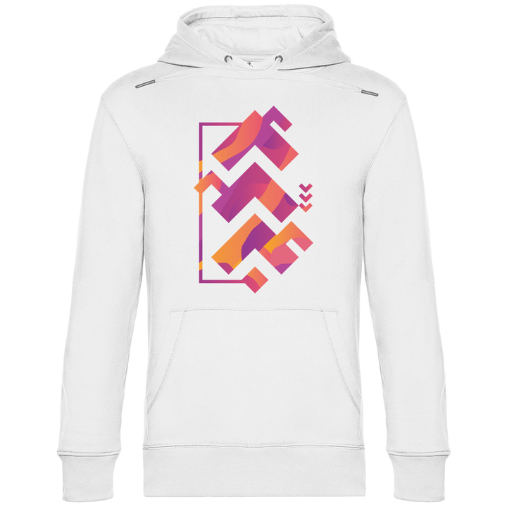 Abstrakte Formen - Herren Hoodie - Textilzauber