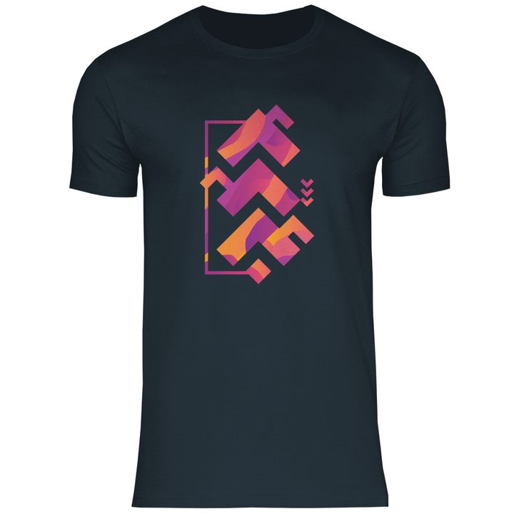 Abstrakte Formen - Herren T - Shirt - Textilzauber