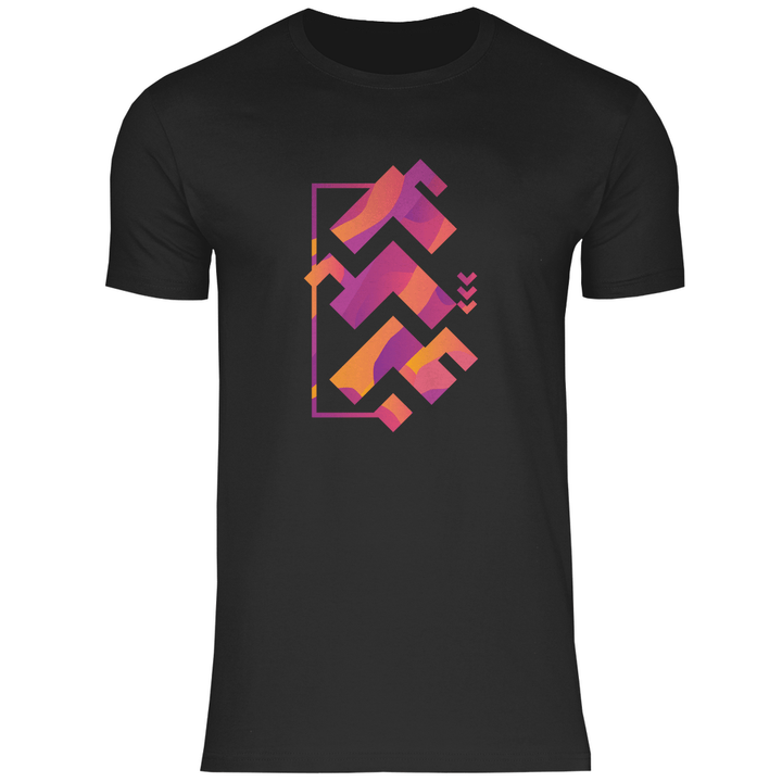Abstrakte Formen - Herren T - Shirt - Textilzauber