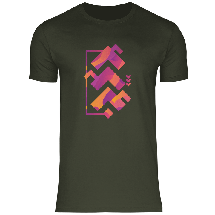Abstrakte Formen - Herren T - Shirt - Textilzauber