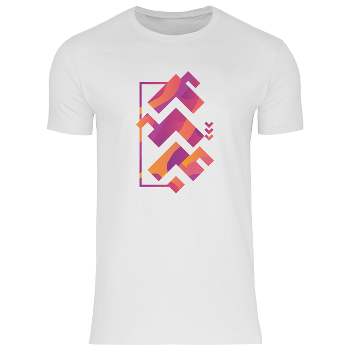 Abstrakte Formen - Herren T - Shirt - Textilzauber