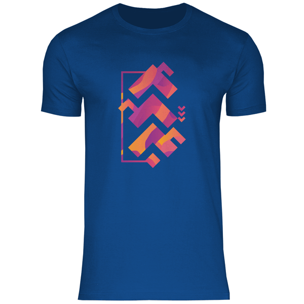 Abstrakte Formen - Herren T - Shirt - Textilzauber