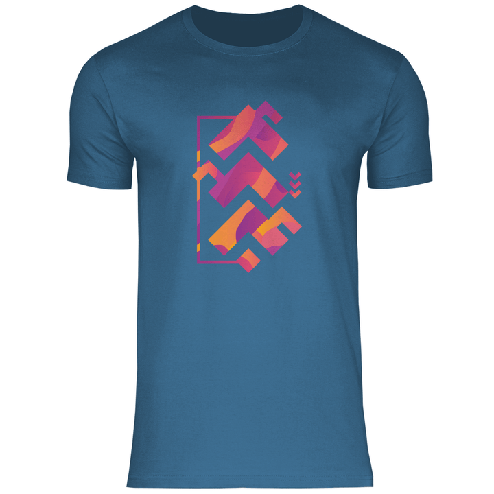 Abstrakte Formen - Herren T - Shirt - Textilzauber