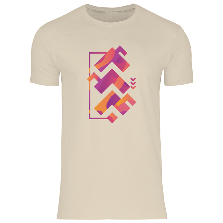 Abstrakte Formen - Herren T - Shirt - Textilzauber