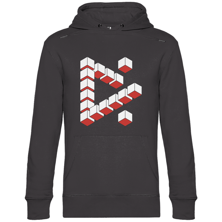 Abstrakte Kuben - Herren Hoodie - Textilzauber
