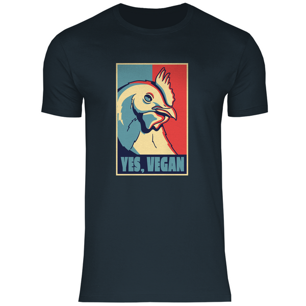 Yes, Vegan Huhn - Herren T-Shirt