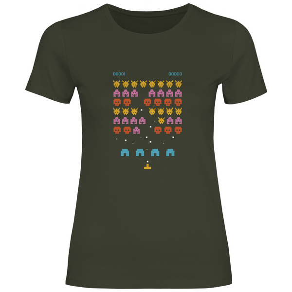 Pixel Invaders - Damen T-Shirt