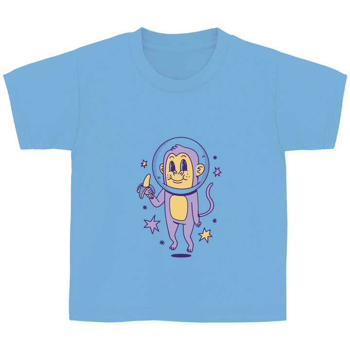 Affe im Weltraum - Kinder T - Shirt - Textilzauber