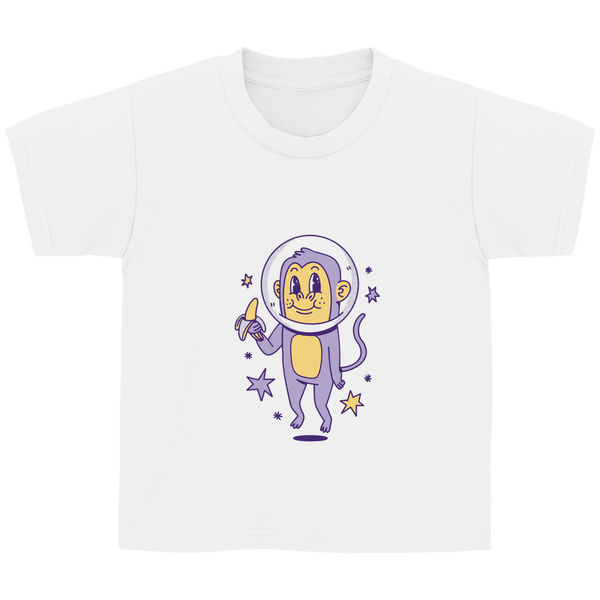 Affe im Weltraum - Kinder T - Shirt - Textilzauber