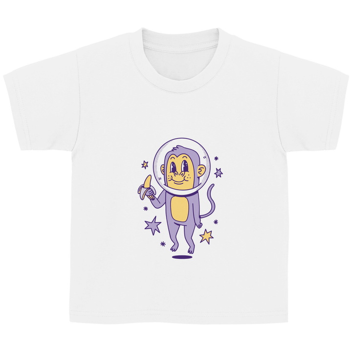 Affe im Weltraum - Kinder T - Shirt - Textilzauber