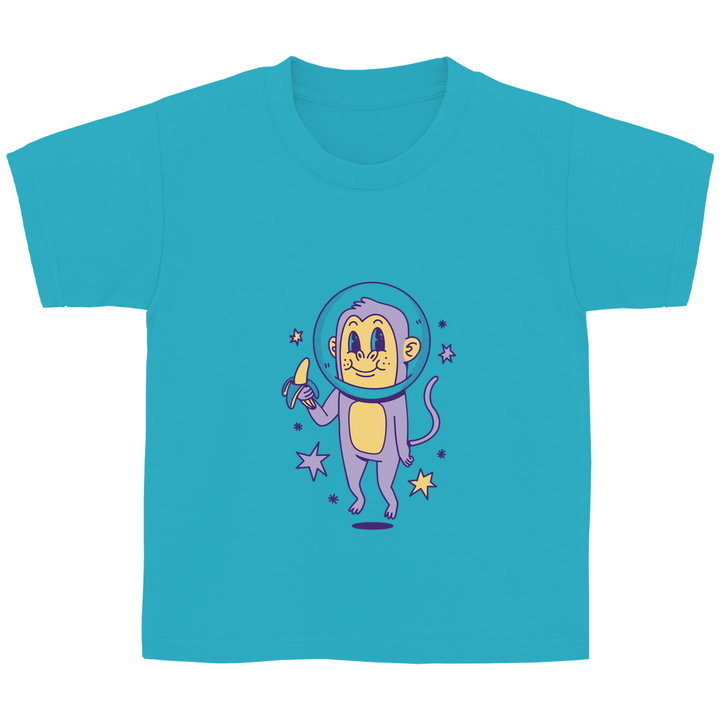 Affe im Weltraum - Kinder T - Shirt - Textilzauber