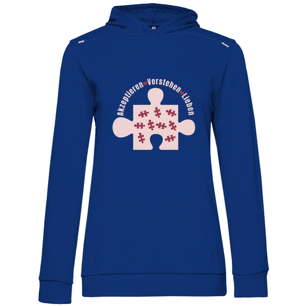 Akzeptieren Verstehen Lieben - Damen Hoodie - Textilzauber