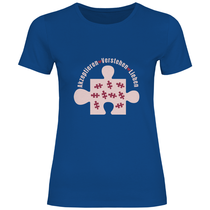 Akzeptieren Verstehen Lieben - Damen T - Shirt - Textilzauber
