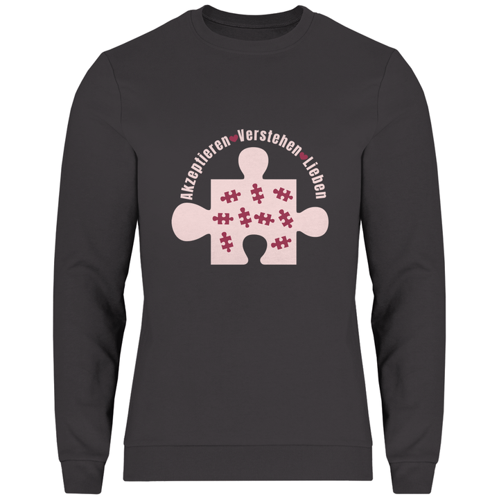 Akzeptieren Verstehen Lieben - Herren Sweatshirt - Textilzauber