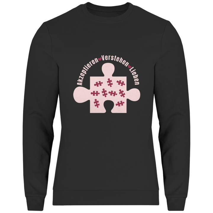 Akzeptieren Verstehen Lieben - Herren Sweatshirt - Textilzauber
